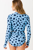 light blue floral