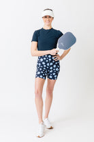 navy blue floral